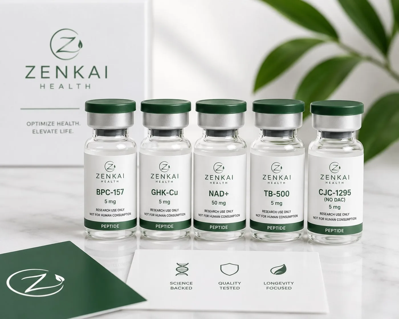 Longevity peptide protocols